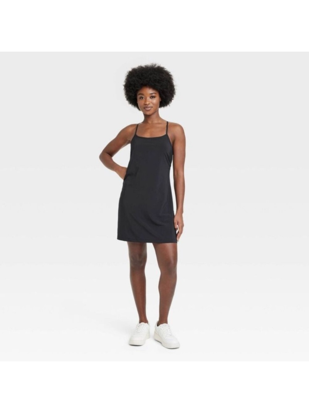 Women's Flex Strappy Active Dress - All In Motion Black XL